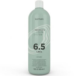 Kemon Yo Green Developer 6.5 Volume 1.95% Cream Activator 33.8oz 1000ml