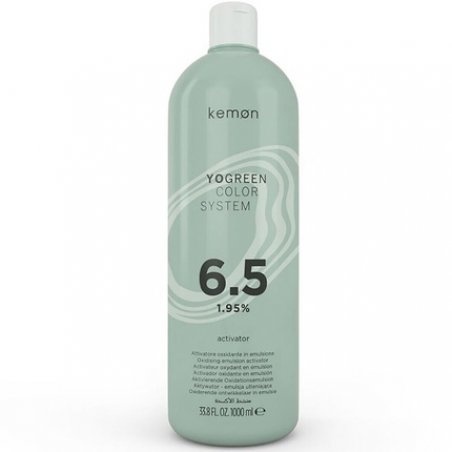 Kemon Yo Green Developer 6.5 Volume 1.95% Cream Activator 33.8oz 1000ml