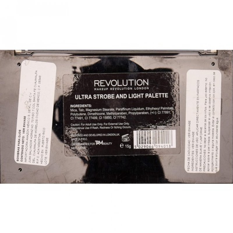 Revolution Ultra Strobe and Light Palette Contouring Palette 15g
