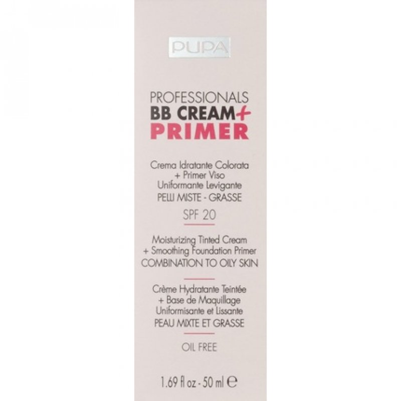 Pupa Professionals BB Cream Primer For Oily To Combination Skin SPF20 50ml