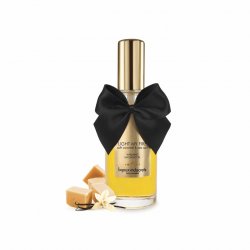 Bijoux Indiscrets Soft Caramel Warming Massage Oil with Caramel Scent and Flavor 100ml