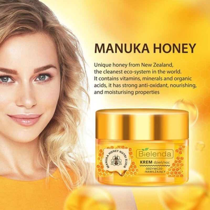 Bielenda Manuka Honey Nutri Elixir Moisturizing and Nourishing Day/Night Cream