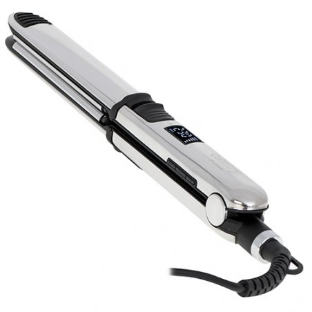 CAMRY CR 2320 Hair Straightener with Titanium Plates LCD Display Temperature Control 130-230°C - PTC Heating Technology