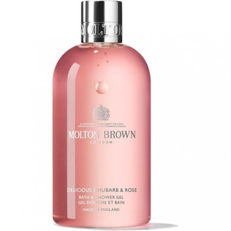 Molton Brown Delicious Rhubarb and Rose Bath and Shower Gel 300ml