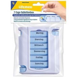 Lifemed 99457 Pill Box 7 Day Tablet Box