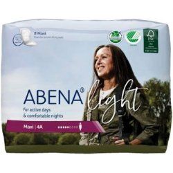 Abena Light Incontinence Pads Eco-Friendly Women's Incontinence Pads Breathable Comfortable Fast Absorption Protection