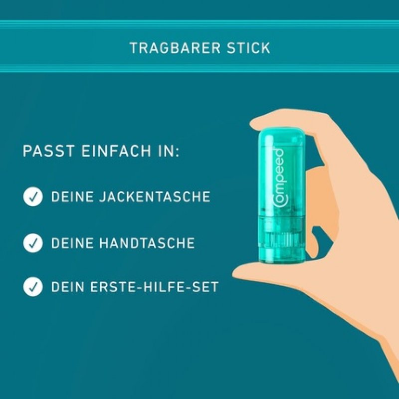 Compeed Anti-Blister Stick Protects Against Blister Formation and Chafing 8ml