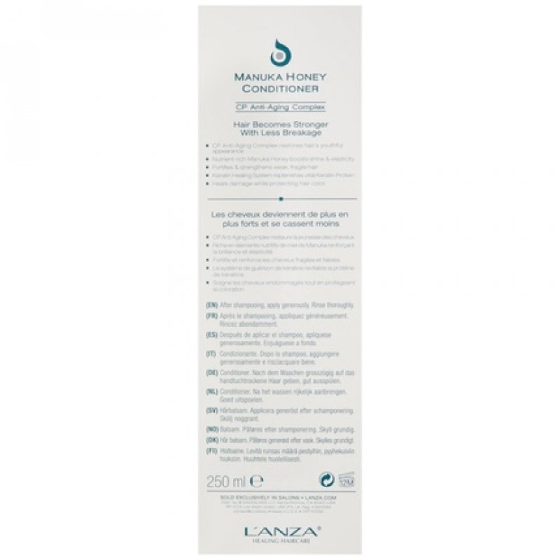 L'ANZA Healing Strength Manuka Honey Conditioner 250ml