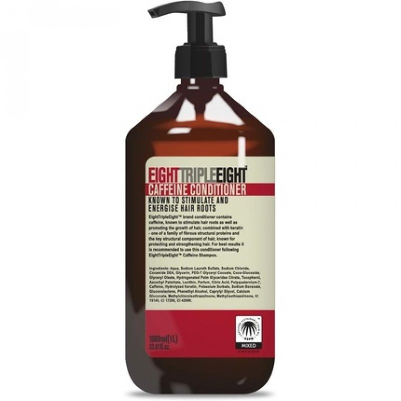 Triple Eight Caffeine Conditioner Energize and Stimulate Hair Roots 1 Liter