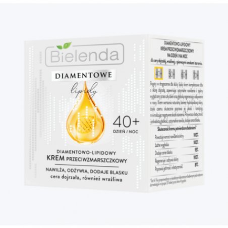 Bielenda Diamond Lipid 40 Cream Anti-Wrinkle Nourishing Firming Radiance 50ml