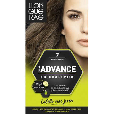 Llongueras Color Advance Permanent Coloration 6.34 Golden Dark Blonde