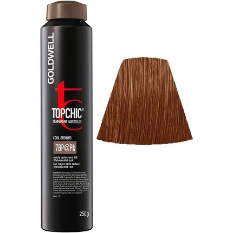 Goldwell Topchic 7BP @ Pk Medium Blonde Pearl Pink Hair Color 250g
