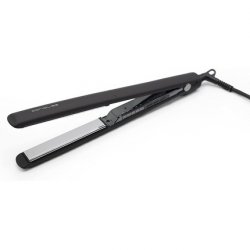 Corioliss C3 Professional Titanium Plates Hair Straightener for Women UK Plug Black Chrome Soft Touch