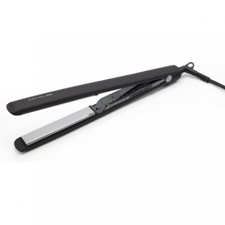 Corioliss C3 Professional Titanium Plates Hair Straightener for Women UK Plug Black Chrome Soft Touch