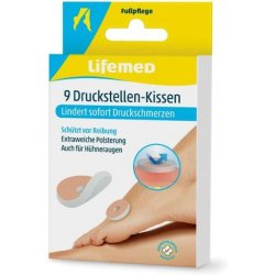 Lifemed Pressure Relief Cushion Flesh 9 Pieces