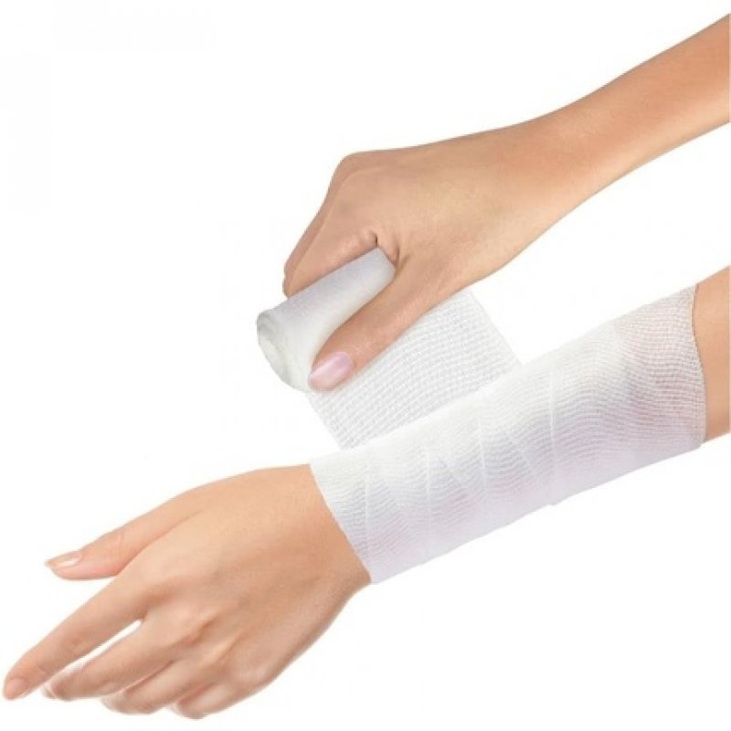 Lifemed GmbH Elastic Bandage 4mx6cm White