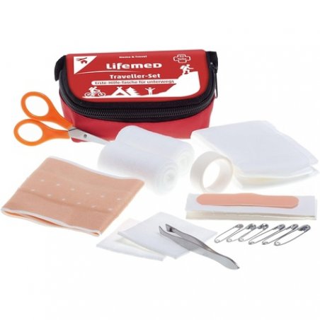 Lifemed First Aid Kit 8cm x 11.3cm x 6.1cm Travel