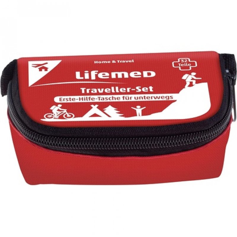 Lifemed First Aid Kit 8cm x 11.3cm x 6.1cm Travel