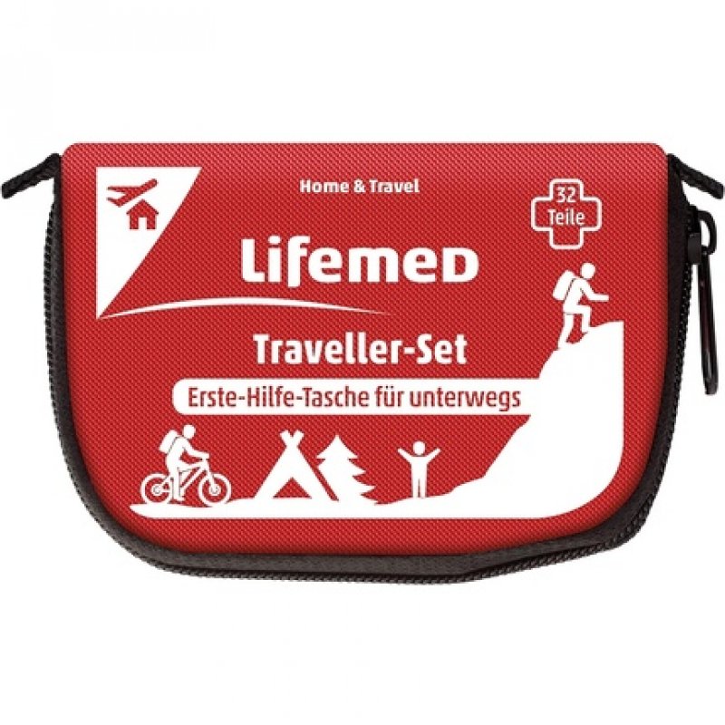 Lifemed First Aid Kit 8cm x 11.3cm x 6.1cm Travel