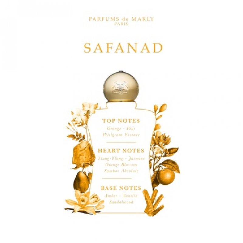 PARFUMS DE MARLY Safanad Parfum For Women 2.5 Fl Oz 75ml