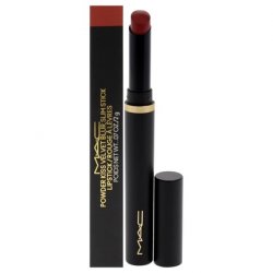 MAC Powder Kiss Velvet Blur Slim Stick Sweet Cinnamon for Women 0.7oz Lipstick