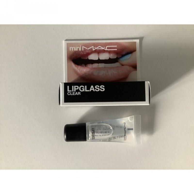 MAC Lip Glass Clear 7ml Mini Crystal Clear Formula
