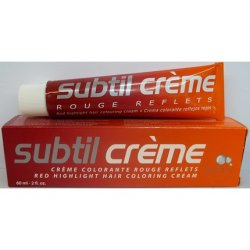 Subtile Permanent Hair Coloring Cream 60ml 04.65 Acajou Chatain Rouge