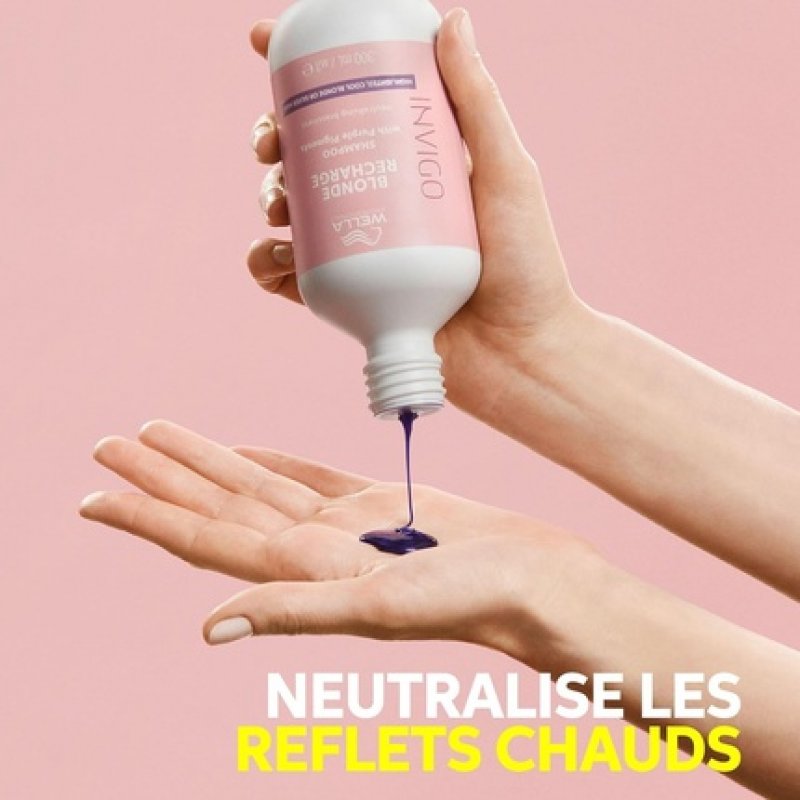Wella Professionals Invigo Blonde Recharge Cool Blonde Shampoo 300ml