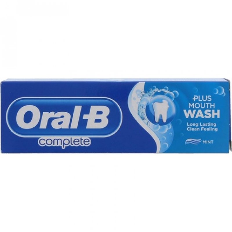 Oral-B Complete Mouthwash and Whitening Toothpaste 75ml