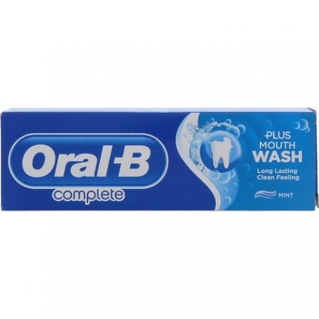 Oral-B Complete Mouthwash and Whitening Toothpaste 75ml