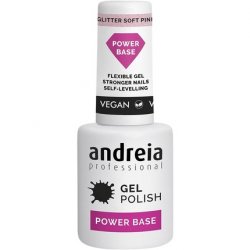 Andreia Professional Glitter Gel Nail Polish Power Base High Viscosity Base for Stronger Nails Builder Base Gel for