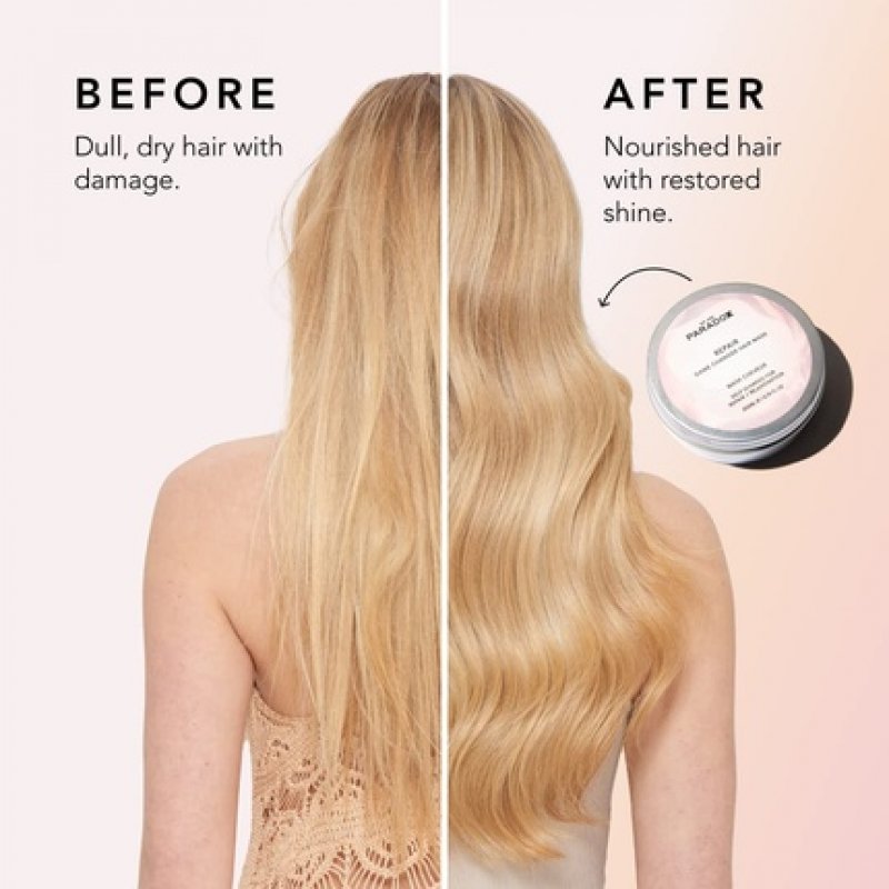 We Are Paradoxx Game Changer Multi-Task Hydrating Hair Mask 200ml - Plastic-Free, 96% Natural, Vegan, Sulfate-Free and