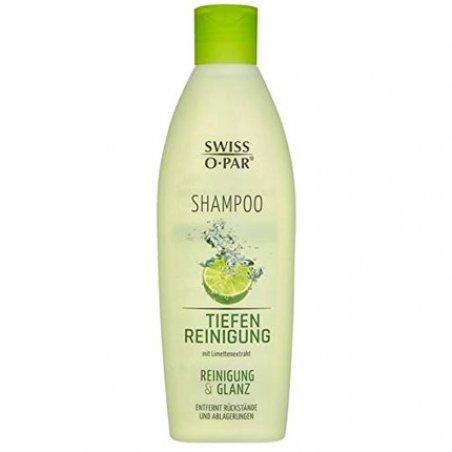 Swiss O-Par Deep Cleansing Shampoo Gently Removes All Residual 250ml