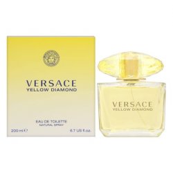 Versace Yellow Diamond for Women Eau de Toilette Spray Floral 6.7 Fl Oz