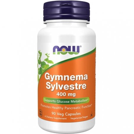 NOW Gymnema Sylvestre 400mg Glucose Metabolism Support 90 Veg Capsules