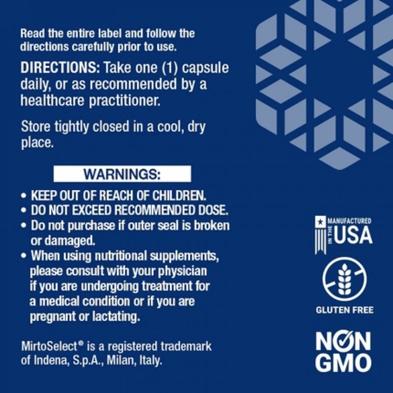 Life Extension European Standardized Bilberry Extract 100mg - 90 vCapsules