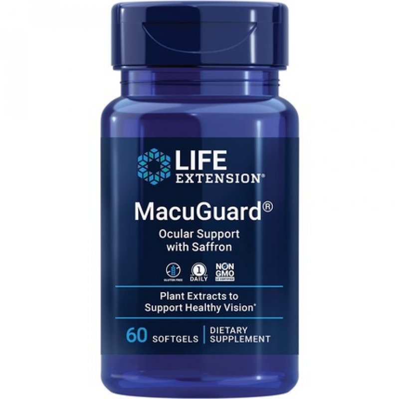 Life Extension MacuGuard Ocular Support 60 Softgels