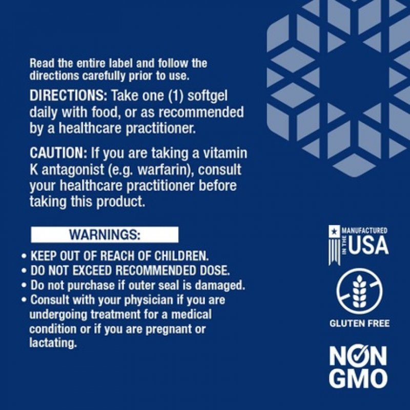 Life Extension Super K 90 Softgels