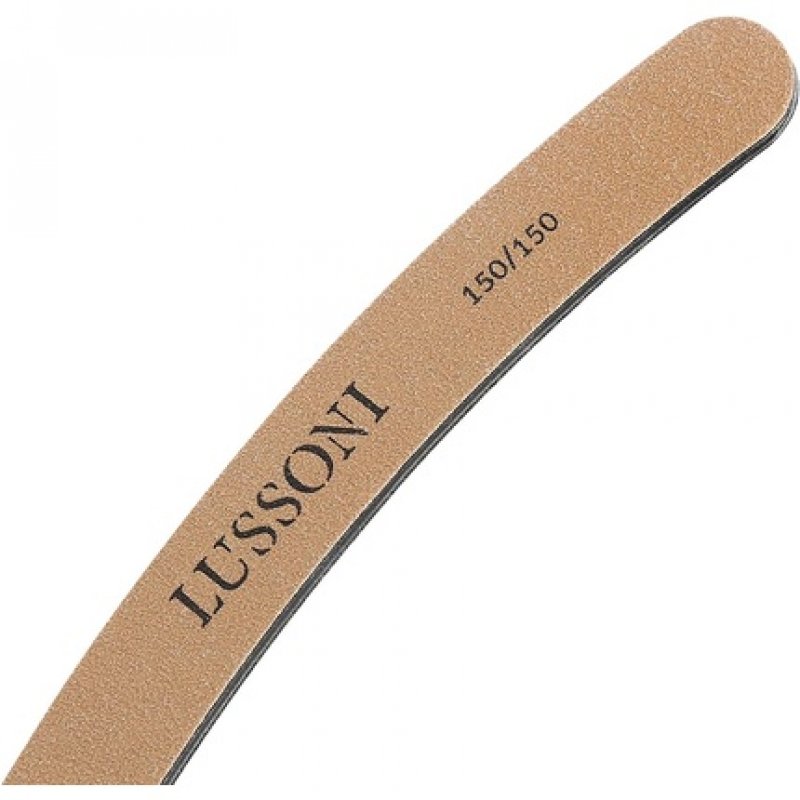 T4B Lussoni Premium Curved Nail Files 150/150 Grit - Pack of 25