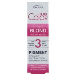 Joanna Ultra Color Pigment Toning Hair Color Pink Blonde 100ml