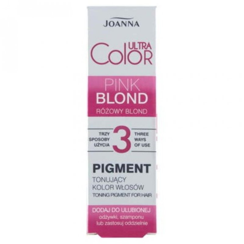 Joanna Ultra Color Pigment Toning Hair Color Pink Blonde 100ml