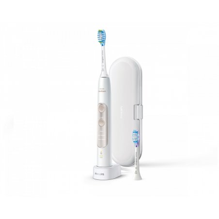 Philips HX9601/03 electric toothbrush Adult Sonic toothbrush Gold, White