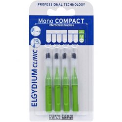Elgydium Clinic Mono Compact Green Brushes
