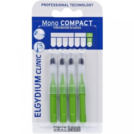 Elgydium Clinic Mono Compact Green Brushes