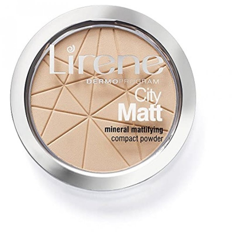 LIRENE City Matt Mineral Mattifying Compact Powder 01 Transparent 9g