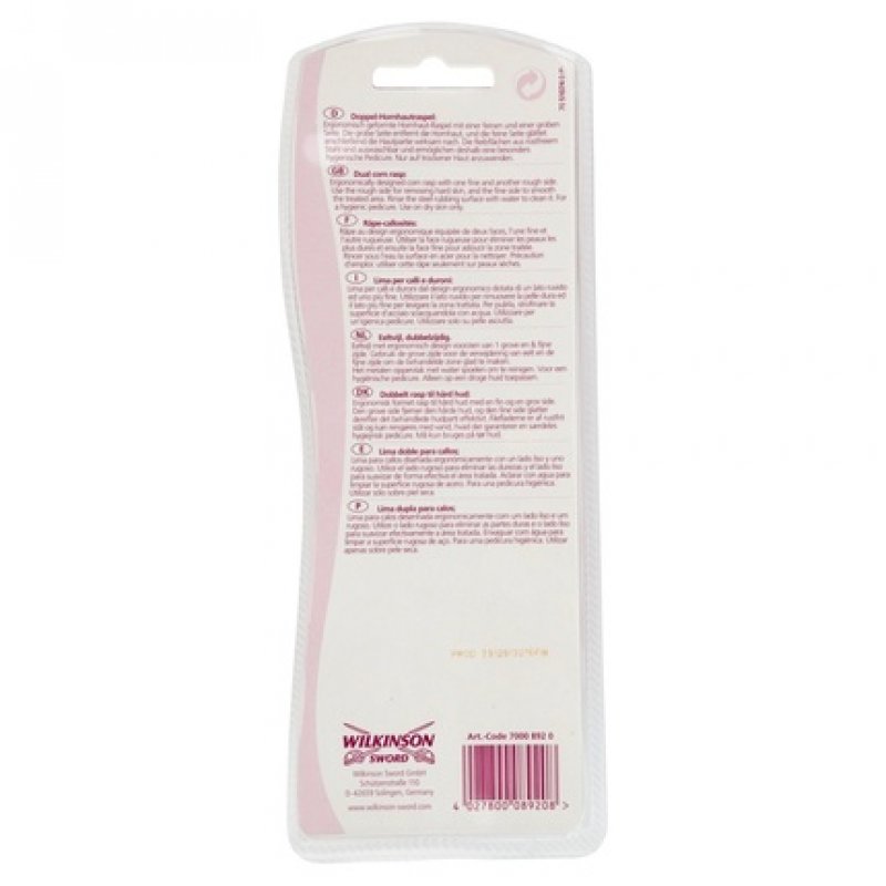 Wilkinson Sword Manicure and Pedicure Dual Callus Rasp