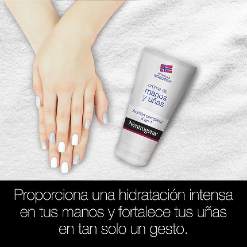 Neutrogena Norwegian Formula Hand & Nail Cream Stronger Nails Hydrated Skin with Vitamin E 75ml