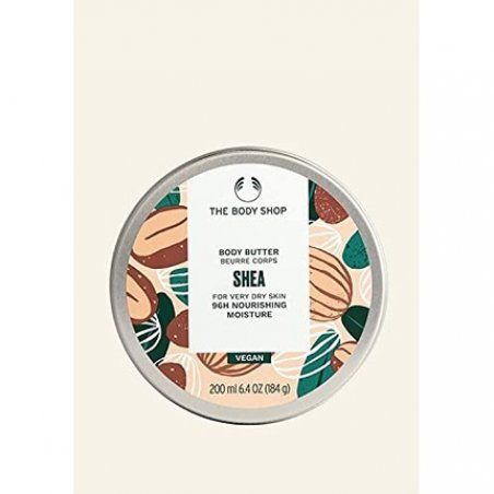 The Body Shop Shea Body Butter 96 Hours Moisture for Dry Skin Vegan 200ml