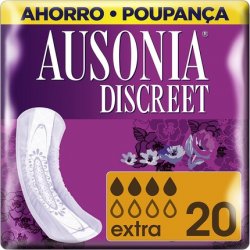 Ausonia Discreet Pads for Incontinence Extra 20 Units