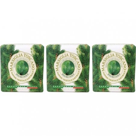 Saponeria Nesti Firenze Marsiglia Toscano Pino Selvatico Triple Milled Vegetal Soap 200g/7oz